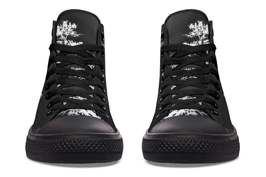 Black Matsu High Tops