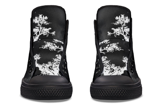 Black Matsu High Tops