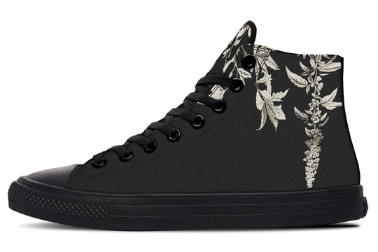 Black Night Ivy High Tops