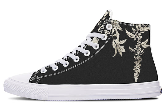 Black Night Ivy High Tops
