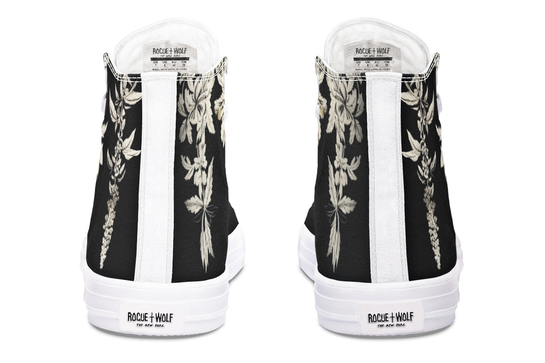 Black Night Ivy High Tops