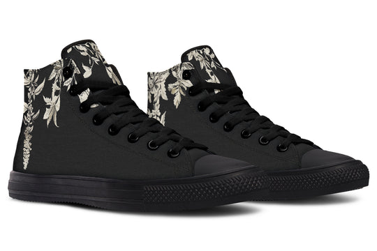 Black Night Ivy High Tops