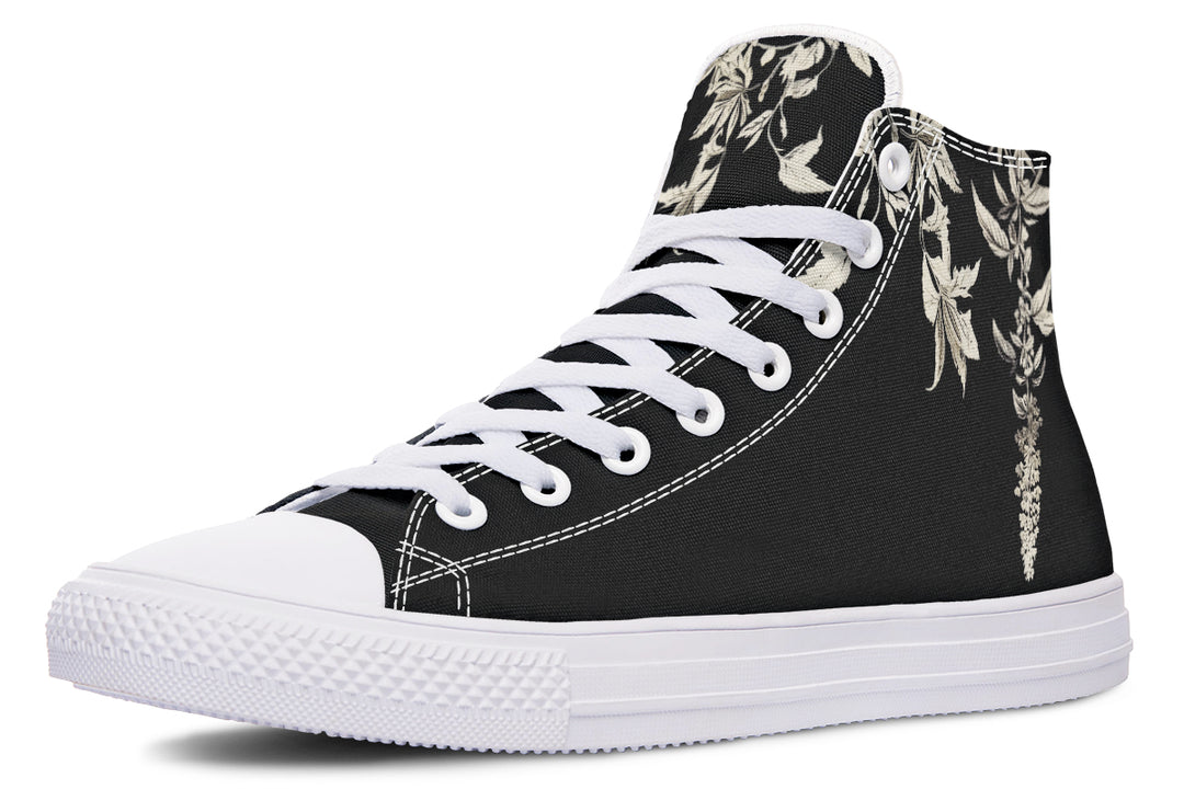 Black Night Ivy High Tops