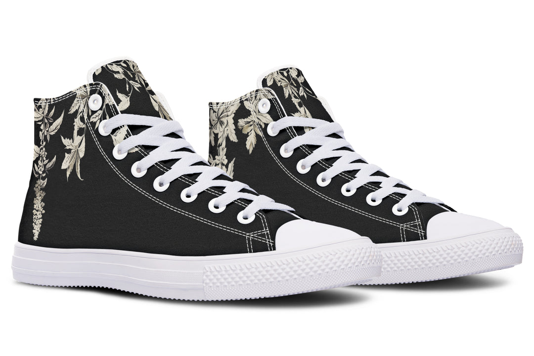 Black Night Ivy High Tops