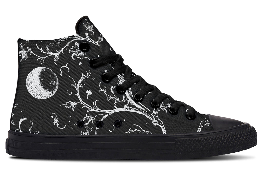 Black Night Stroll High Tops