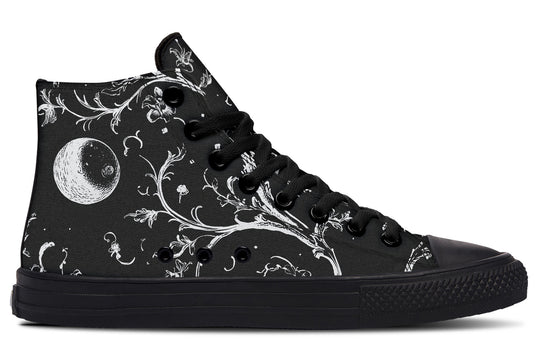 Black Night Stroll High Tops