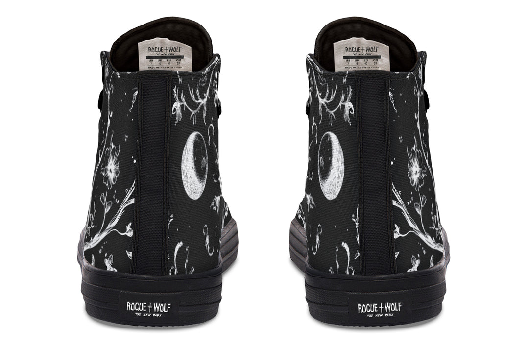 Black Night Stroll High Tops