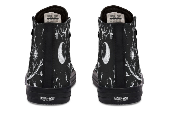 Black Night Stroll High Tops