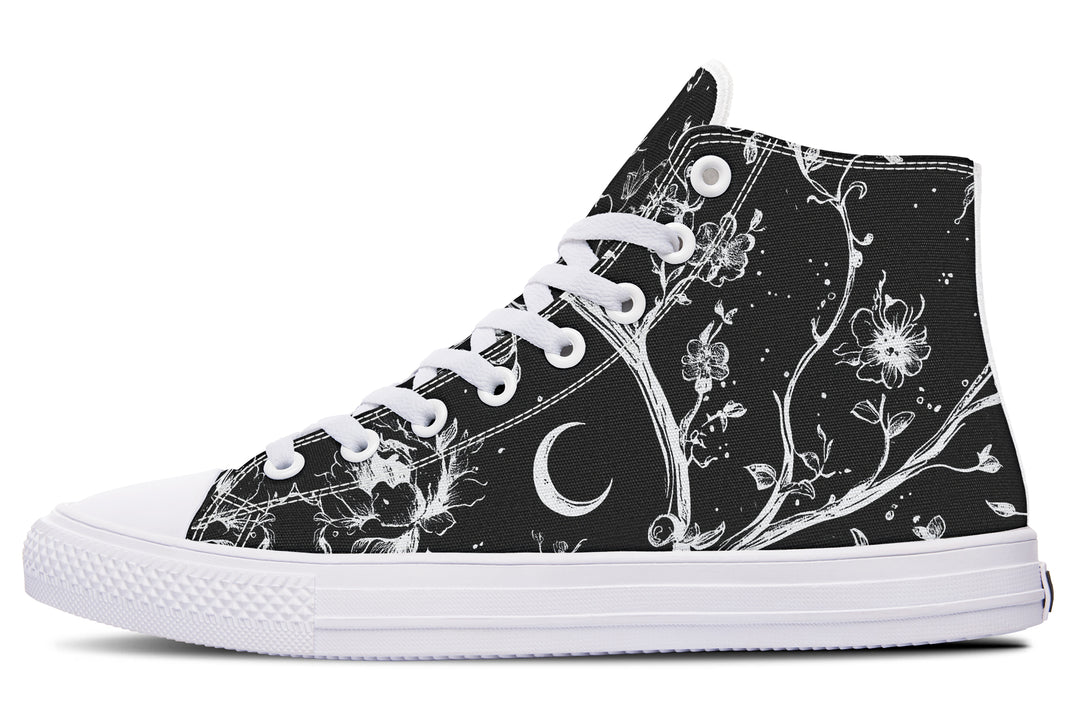 Black Night Stroll High Tops