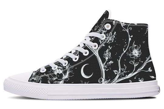 Black Night Stroll High Tops