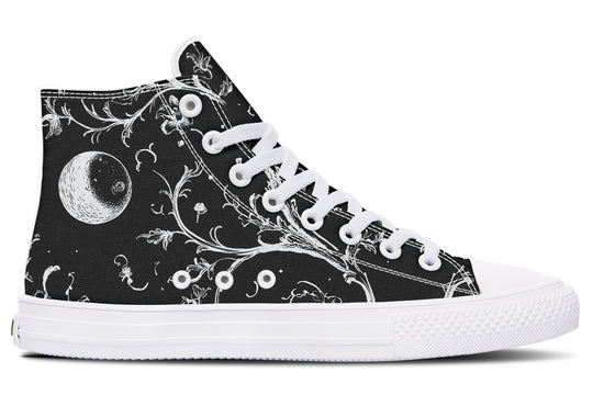 Black Night Stroll High Tops