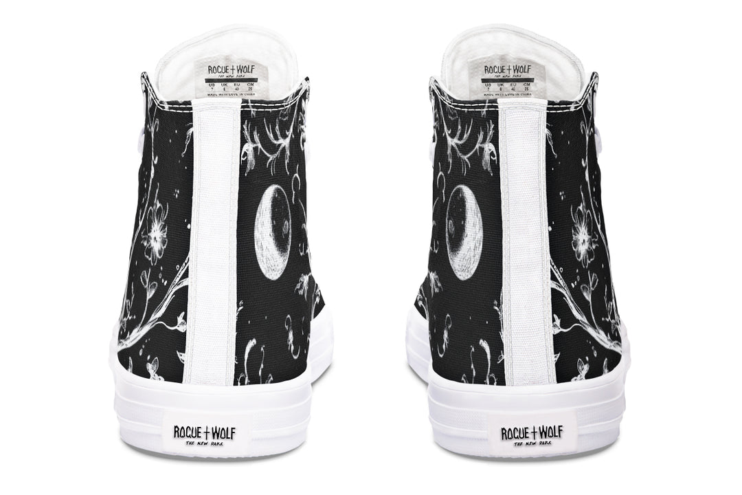 Black Night Stroll High Tops