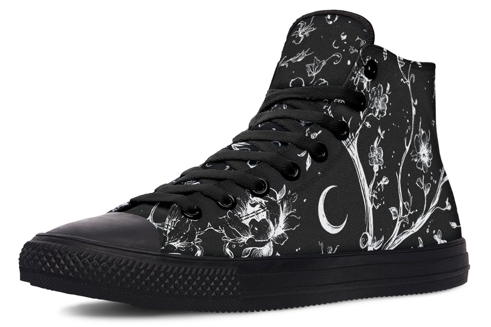 Black Night Stroll High Tops