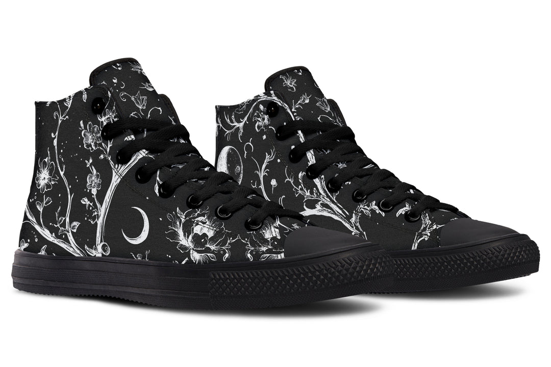 Black Night Stroll High Tops