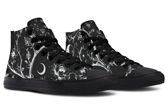 Black Night Stroll High Tops