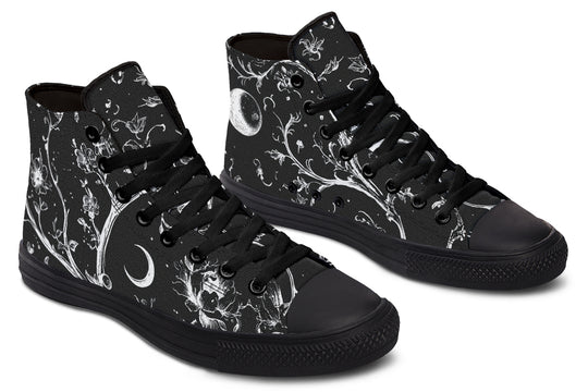 Black Night Stroll High Tops
