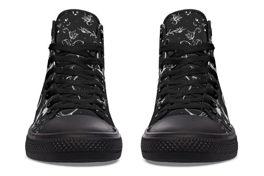 Black Night Stroll High Tops