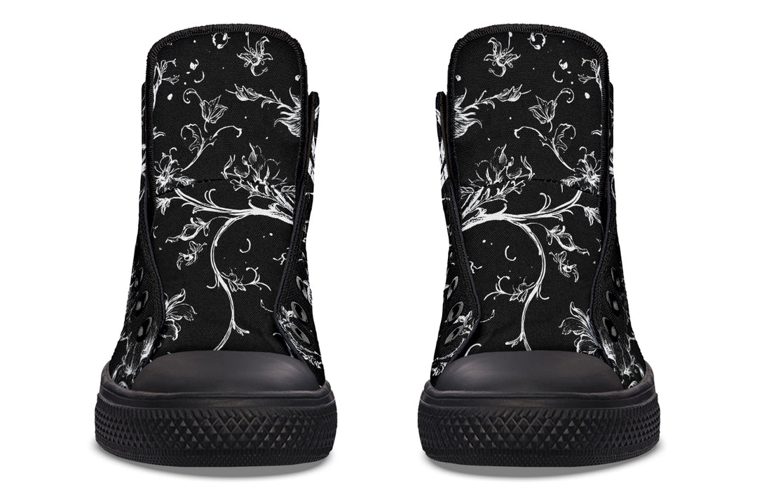 Black Night Stroll High Tops