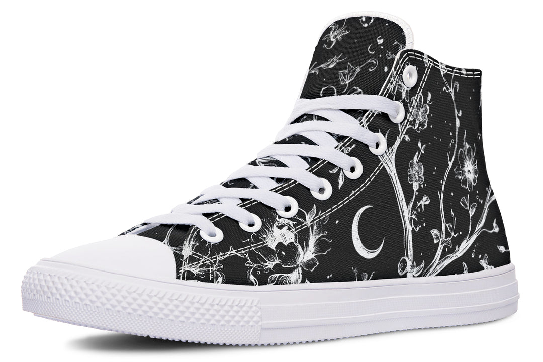 Black Night Stroll High Tops