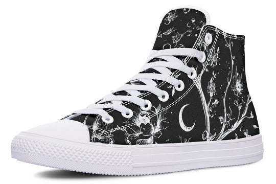 Black Night Stroll High Tops