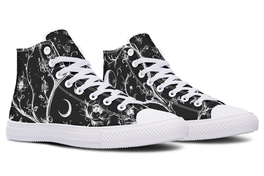 Black Night Stroll High Tops