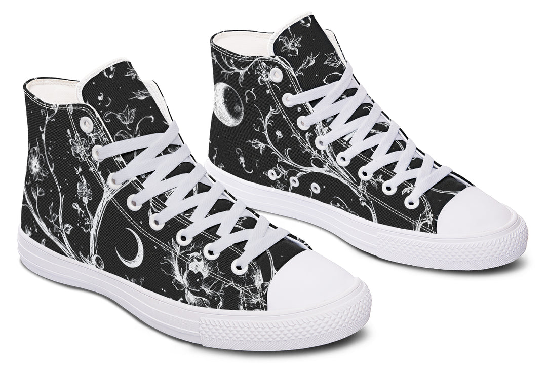 Black Night Stroll High Tops