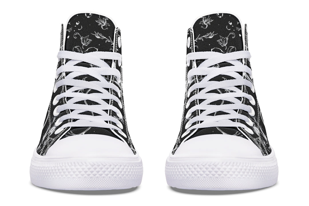 Black Night Stroll High Tops