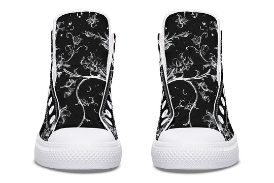 Black Night Stroll High Tops