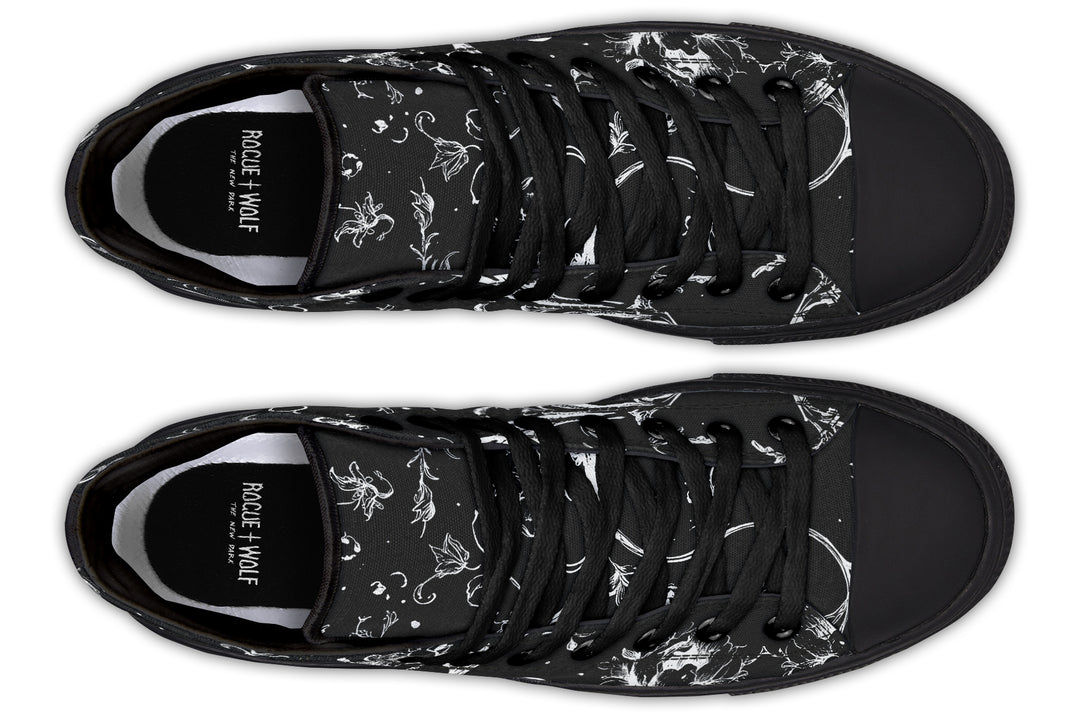 Black Night Stroll High Tops