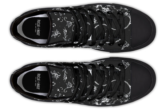 Black Night Stroll High Tops