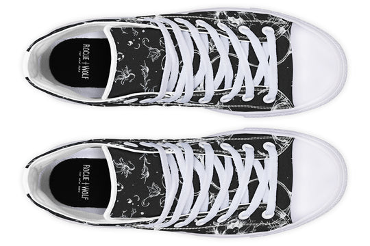 Black Night Stroll High Tops