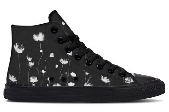 Black Poppy High Tops