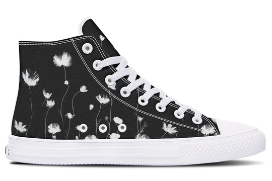 Black Poppy High Tops