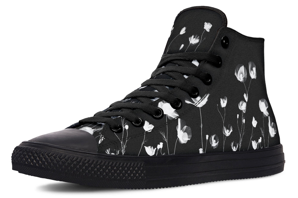 Black Poppy High Tops