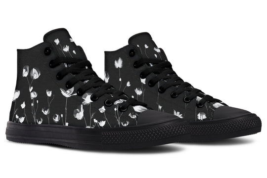Black Poppy High Tops