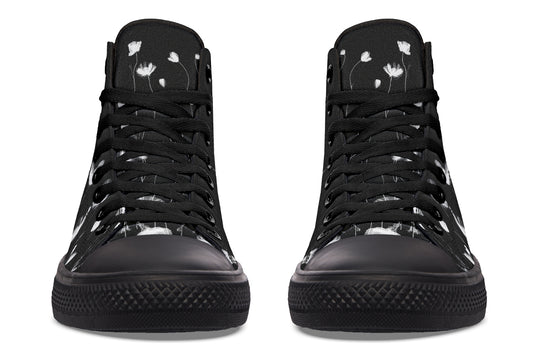 Black Poppy High Tops