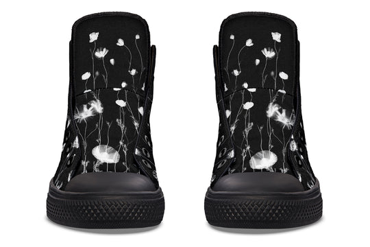 Black Poppy High Tops