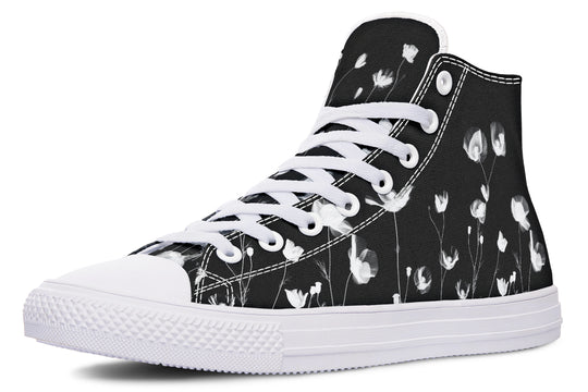 Black Poppy High Tops