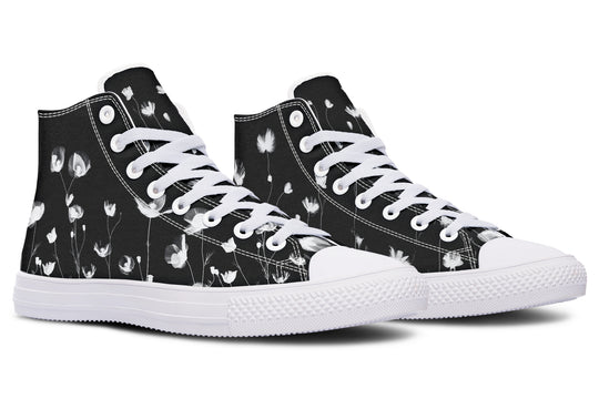 Black Poppy High Tops