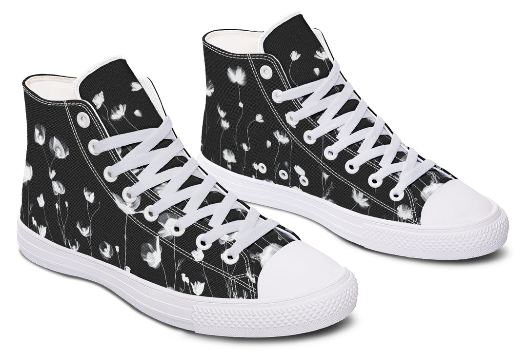 Black Poppy High Tops