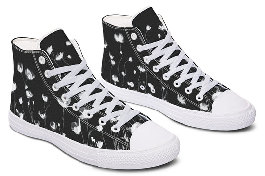 Black Poppy High Tops