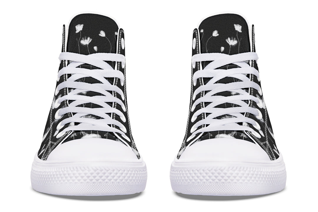 Black Poppy High Tops
