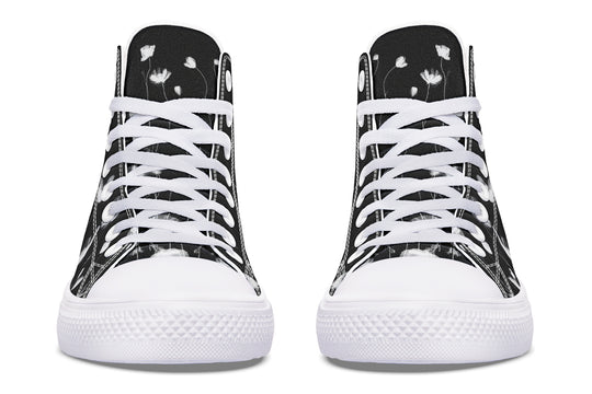 Black Poppy High Tops
