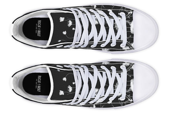 Black Poppy High Tops