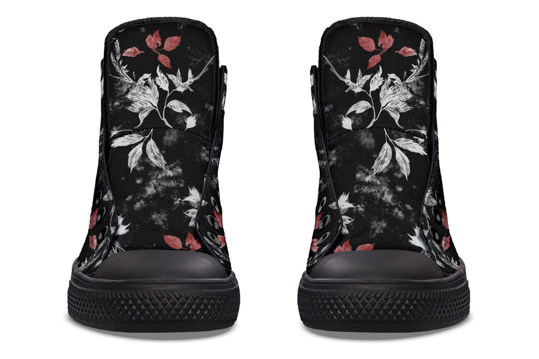 Black Senescence High Tops