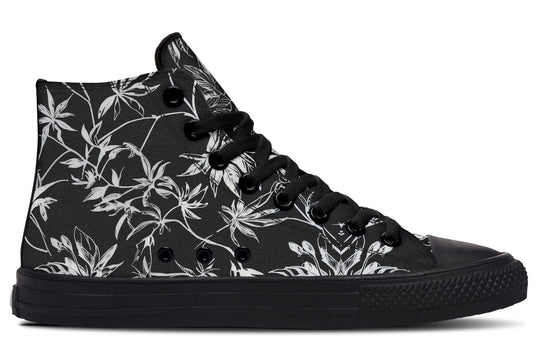 Black Tangle High Tops