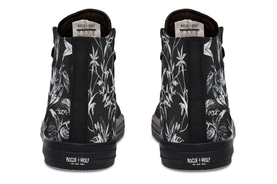 Black Tangle High Tops