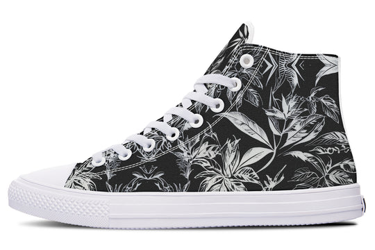 Black Tangle High Tops