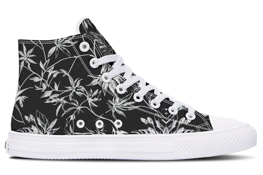 Black Tangle High Tops
