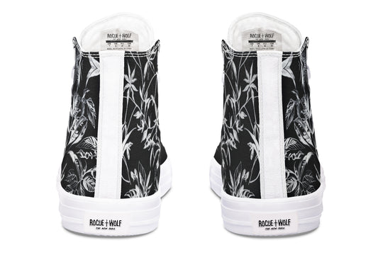 Black Tangle High Tops